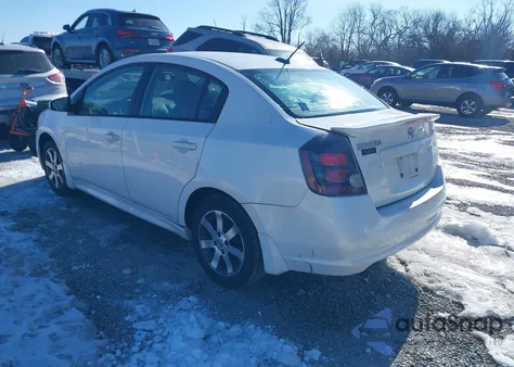 2012 Nissan Sentra 2.0 Sr z USA, uszkodzony, nr VIN 3N1AB6AP7CL752463